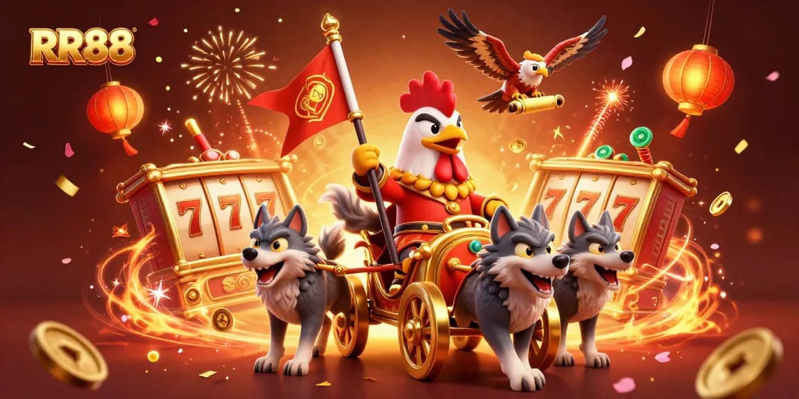 RR88's thrilling casino adventure captures the excitement with jackpots and celebrations.