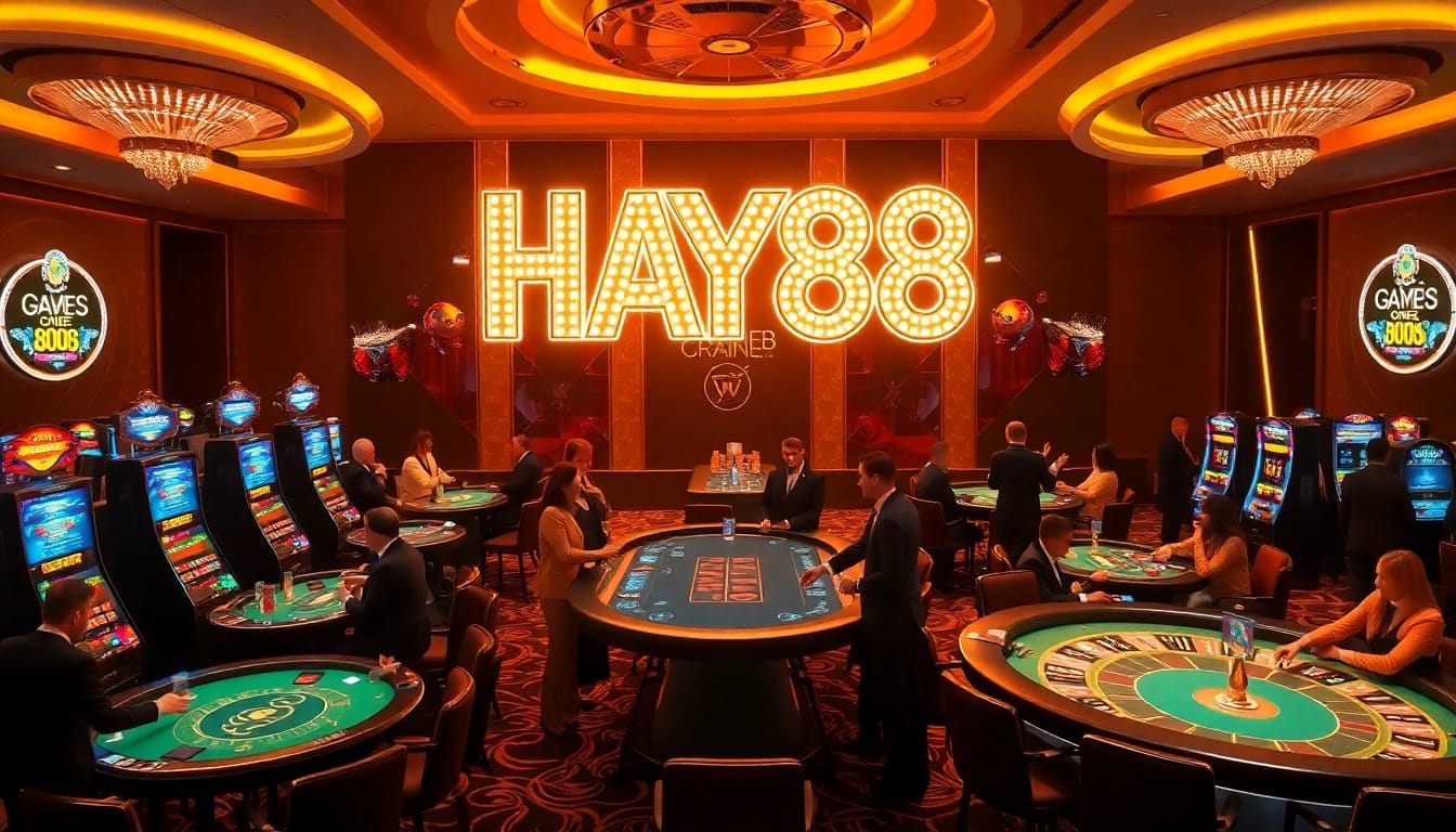Experience the thrill of HAY88 with vibrant casino games and exciting winnings.