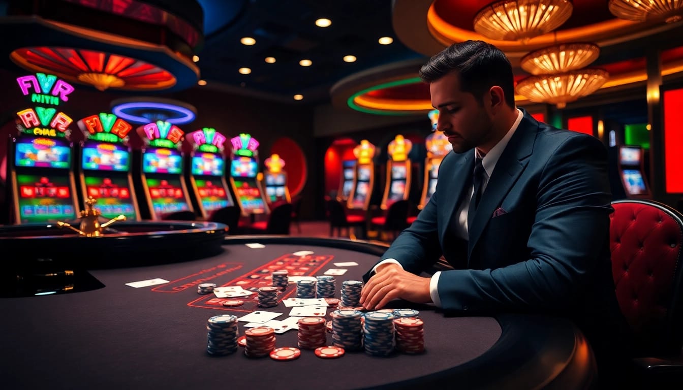 Experience the thrill of XX88 at a high-stakes poker game with luxurious ambiance.