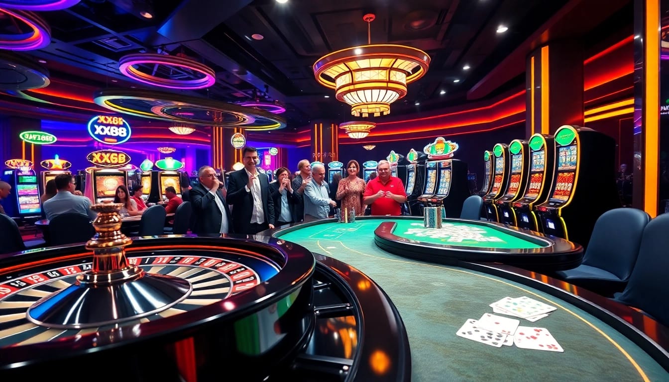 Experience the thrill of xx88 casino with vibrant games, dynamic players, and high-stakes action.