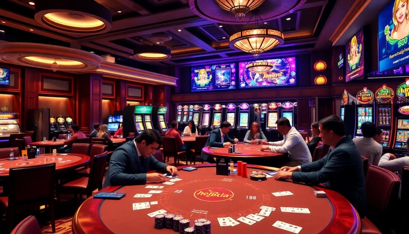 Experience the vibrant atmosphere at fun88.social with exciting casino gaming activities.