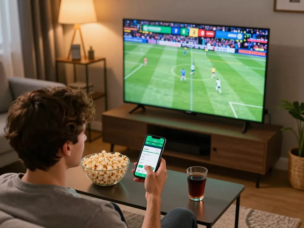 Place bets on sports events and check ผลบอลวันนี้ in an exciting home setup.