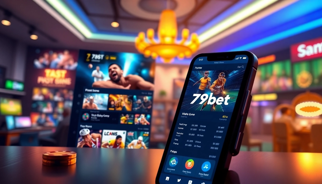 The 789bet online betting platform showcasing diverse gaming options on a user-friendly interface.