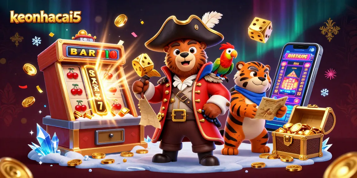 Engage in thrilling betting with keonhacai5 featuring vibrant casino characters and dynamic game elements.