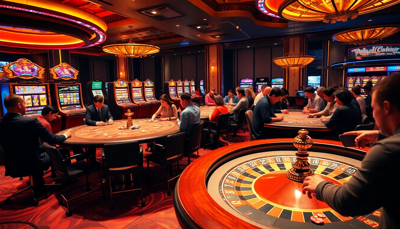 Experience the excitement of gambling at https://mk8.sh/ with vibrant casino tables, poker action, and spinning roulette wheels.