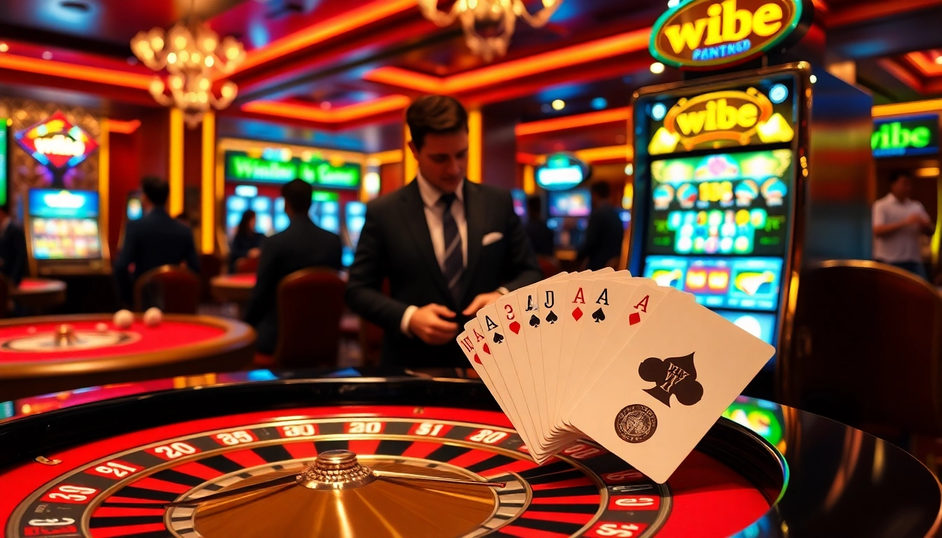 Gamble confidently at win88 with vibrant casino tables and engaging gameplay experiences.