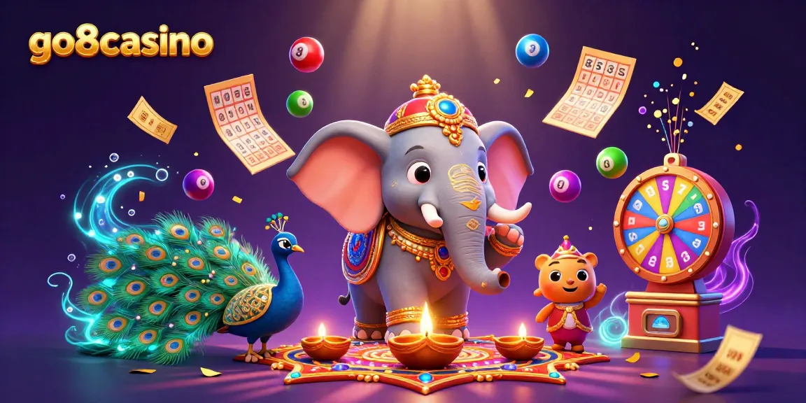 Engage in thrilling gameplay at go8casino with vibrant characters and colorful game elements.