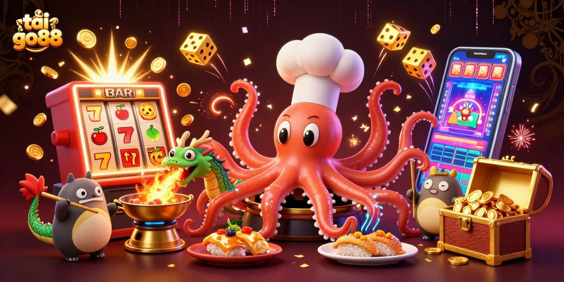 Experience the thrill of tải go88 with an exciting jackpot scene featuring vibrant 3D characters and casino elements.