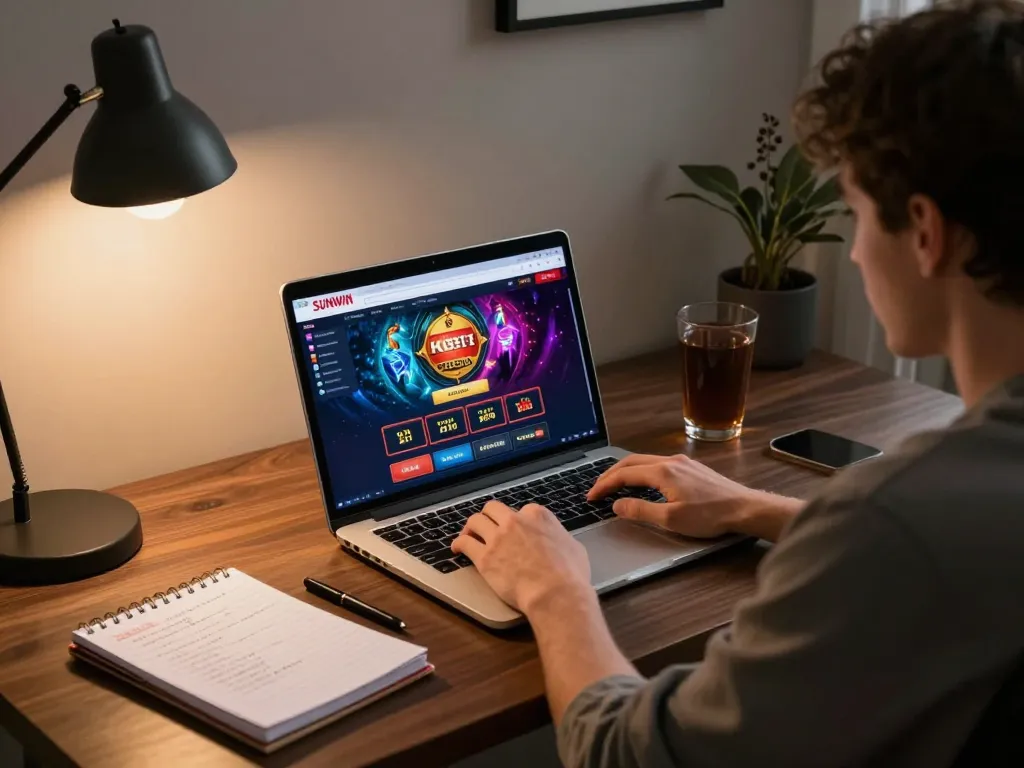 Engaging gameplay on Sunwin platform showcasing a player strategizing online