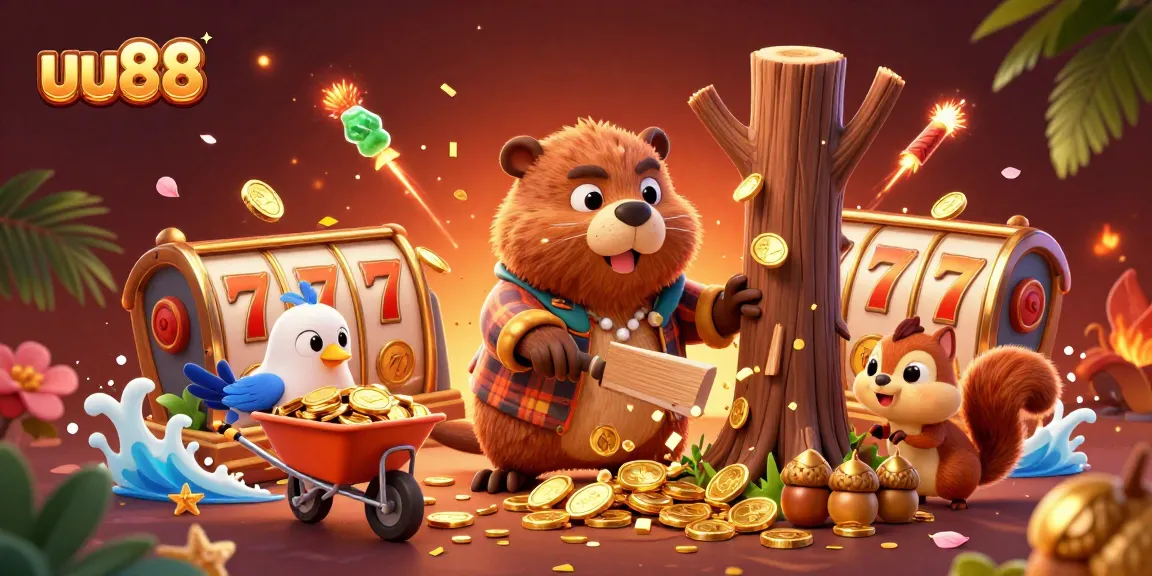 Experience thrilling gaming action at uu88 with animated casino elements and engaging characters.