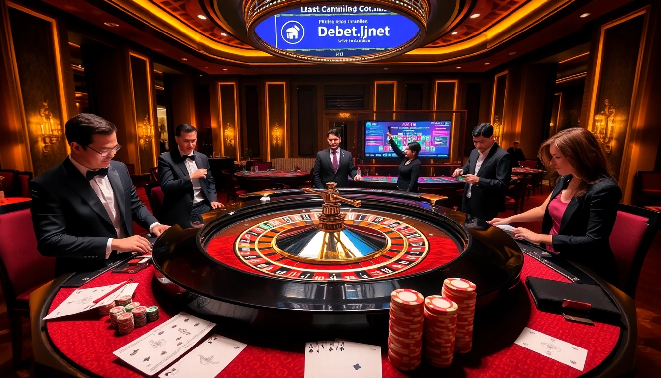 Experience the excitement at https://debet.jp.net/ with vibrant casino visuals and professional gaming elements.