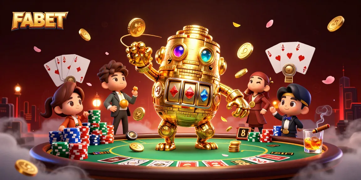 Experience thrilling gameplay at FABET with vibrant gaming elements and a dynamic casino atmosphere.