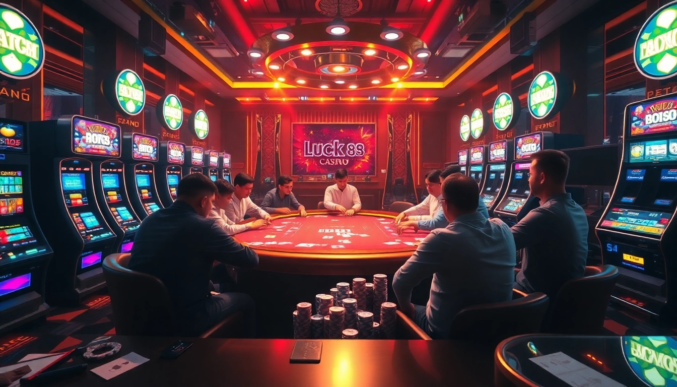 Experience thrilling poker action at https://luck8k.cn.com with vibrant tables and players.