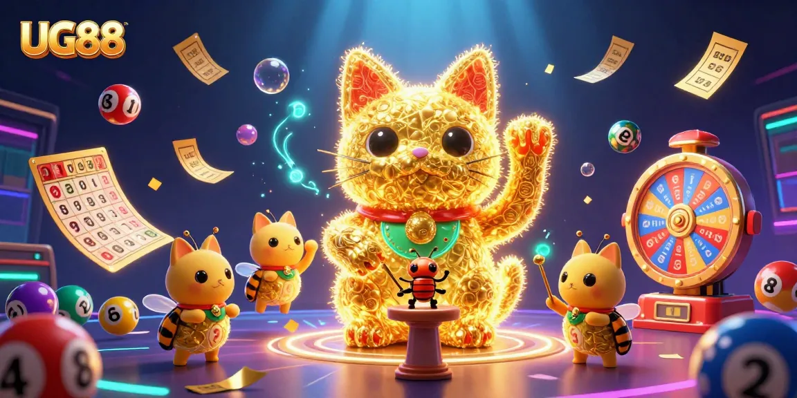 Engage in thrilling moments at UG88 with vibrant casino symbols and dynamic gameplay elements.