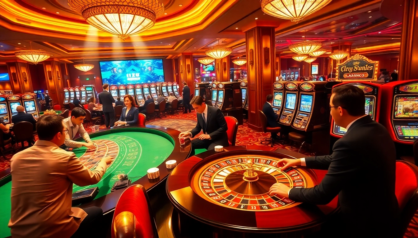 Experience the excitement of gambling at https://12bett.bot/ with players enjoying roulette, poker, and energetic slot machines.