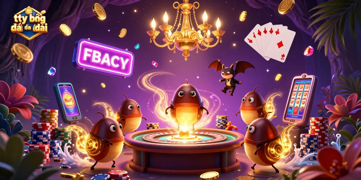 Light up your bets with tỷ lệ bóng đá nhà cái as glowworms illuminate a vibrant casino scene.