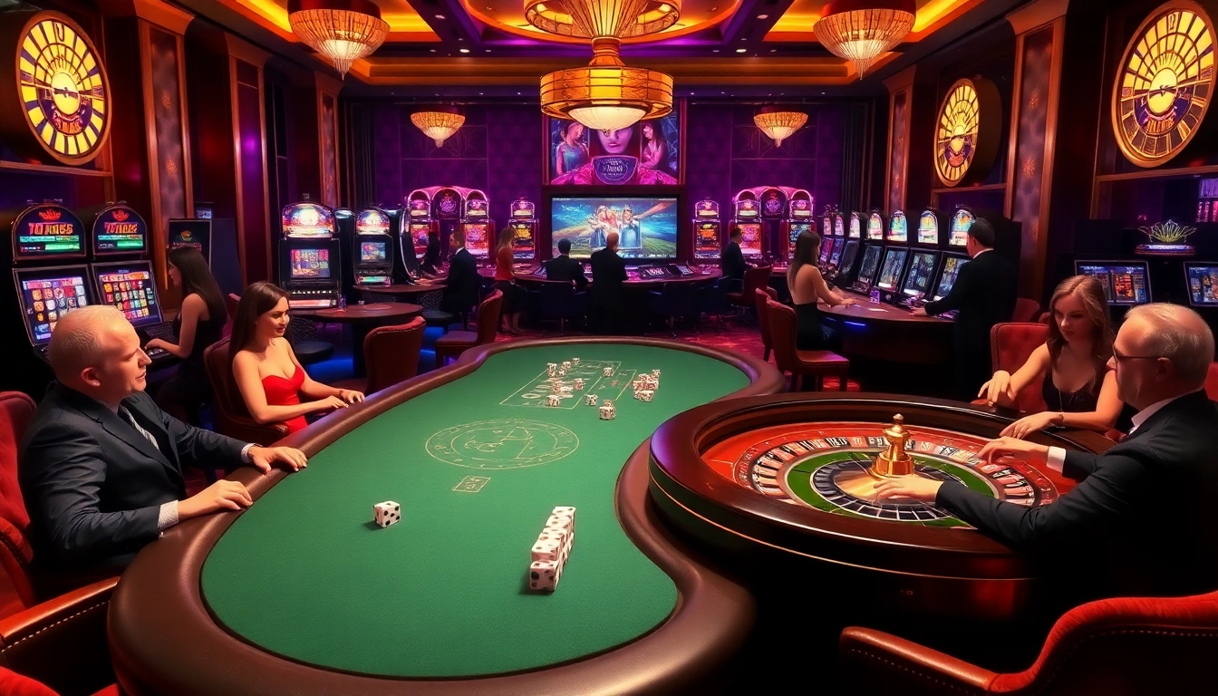 Experience high-stakes gambling at https://lodetructuyen.us/ with luxurious poker tables and vivid slot machines.