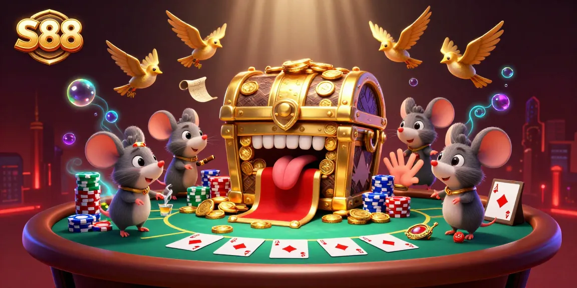 Engage with S88's vibrant online casino experience featuring poker excitement and thrilling game elements.