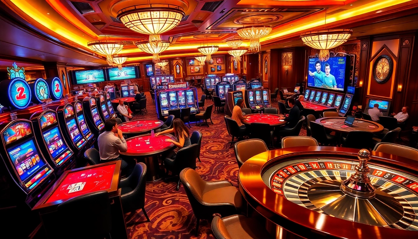 Experience the thrill of gambling at Vaoluoitv with captivating games and luxurious casino settings.