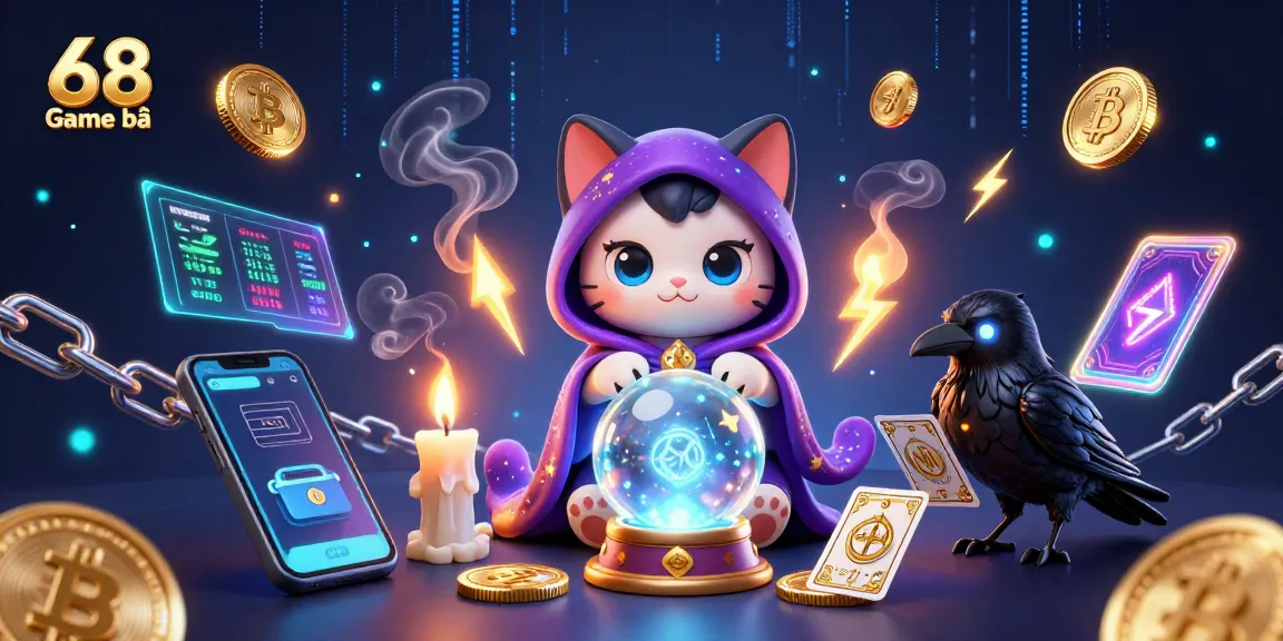 Engage with the thrilling 68 Game bài experience featuring mystic elements and vibrant digital currency.