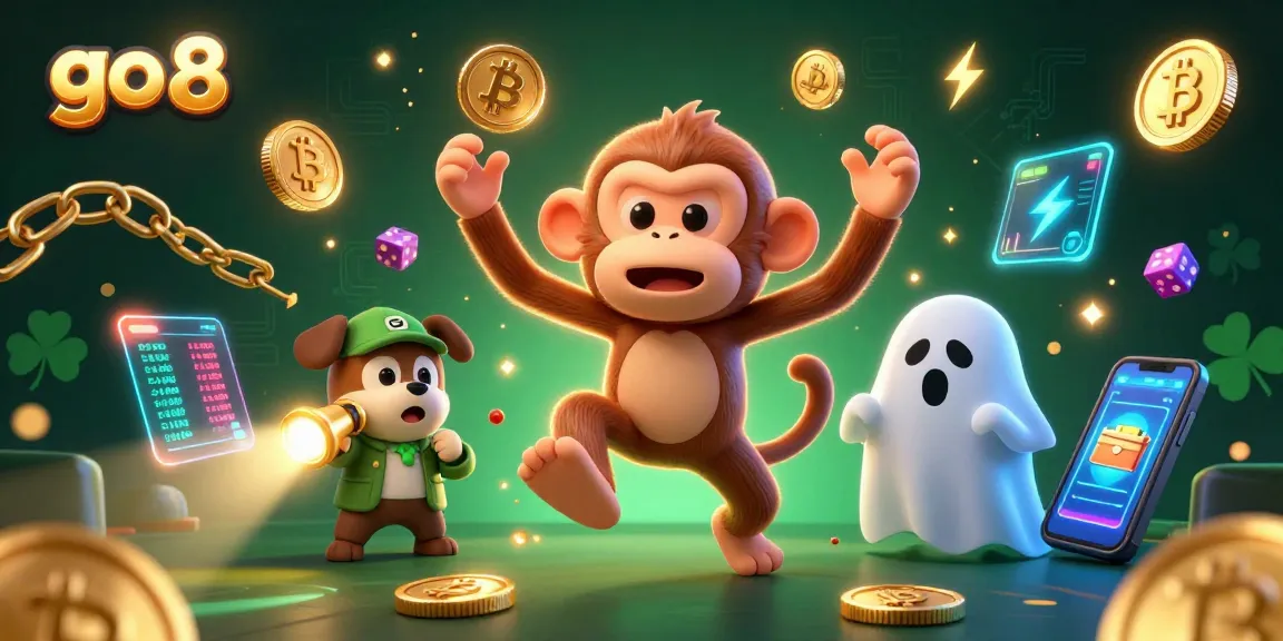 Engage with go 8's thrilling casino adventures with characters juggled in a haunted setting.