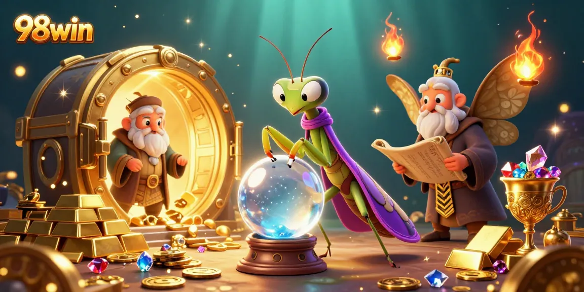 Engage with exciting slots and treasures at 98win's vibrant gaming environment.