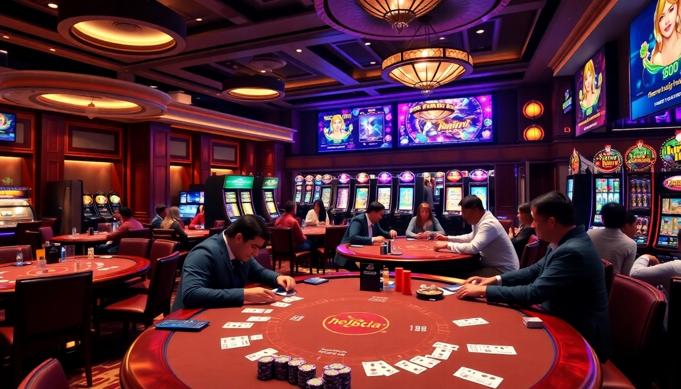 Experience the vibrant atmosphere at fun88.social with exciting casino gaming activities.