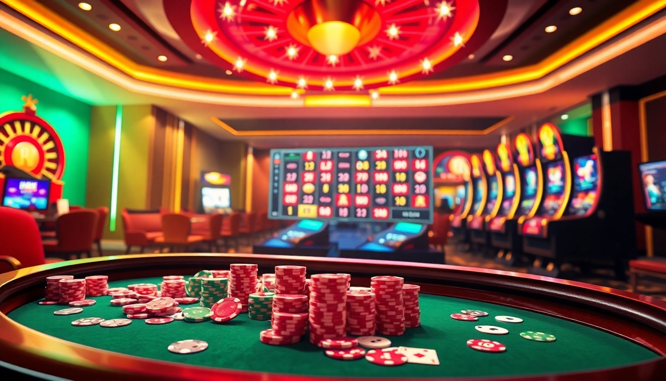 Lixi88 club online interface showcases a vibrant casino atmosphere with players enjoying exciting games.