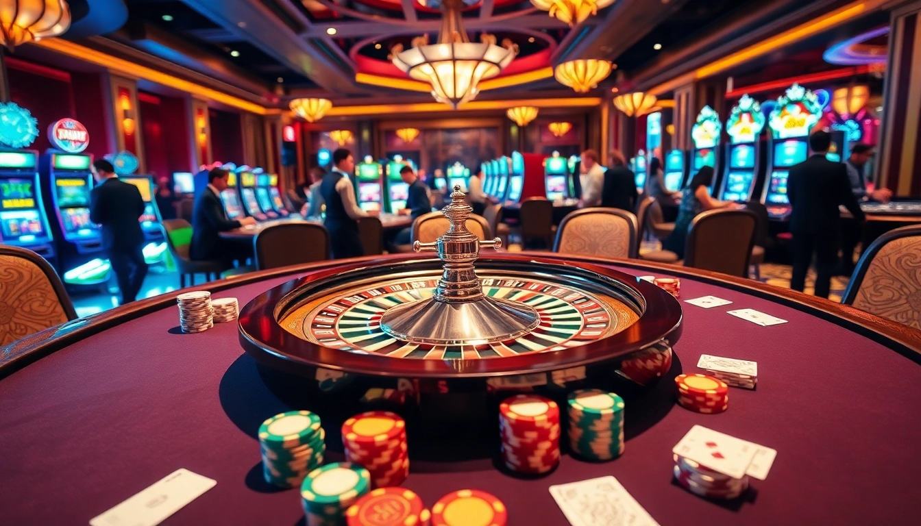 Experience the excitement of gambling at https://98wincom.blog/ featuring vibrant casino visuals.