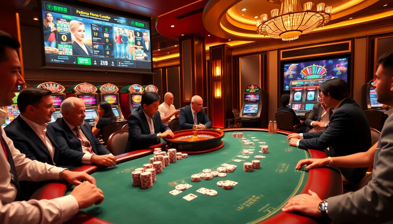 Experience the thrill of gaming at https://vu88.tech/ with luxury poker and casino setups.