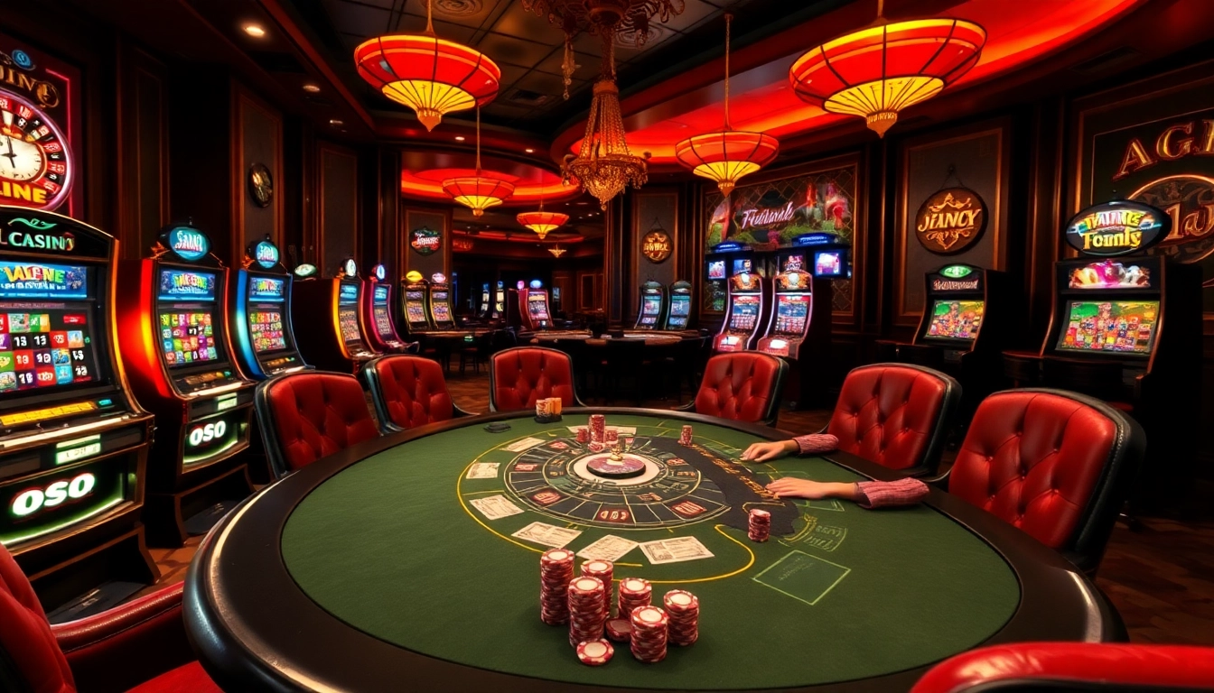 Experience the thrill of V7SB with players enjoying a high-stakes poker game in a luxurious casino setting.