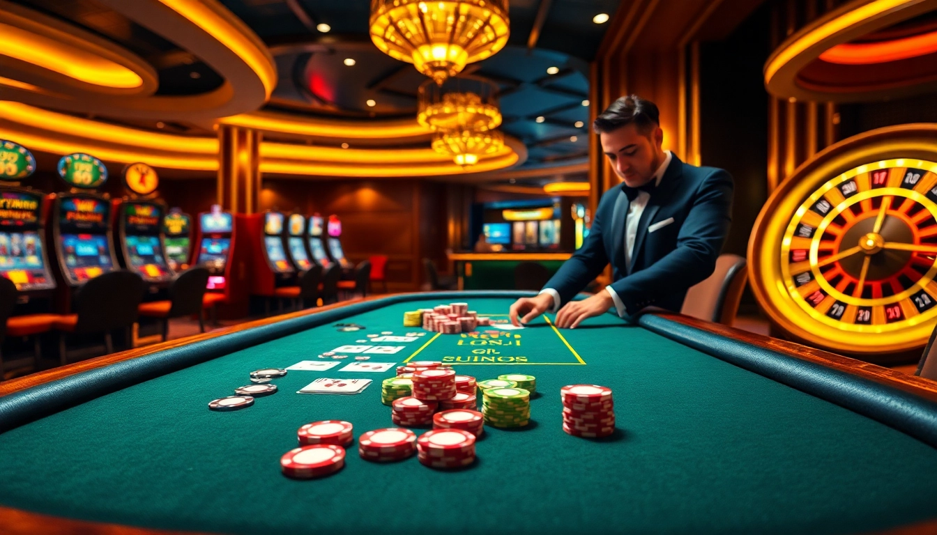 Experience the thrill of winning at https://lucky88da.com/ with a vibrant casino poker setting and thrilling gameplay.