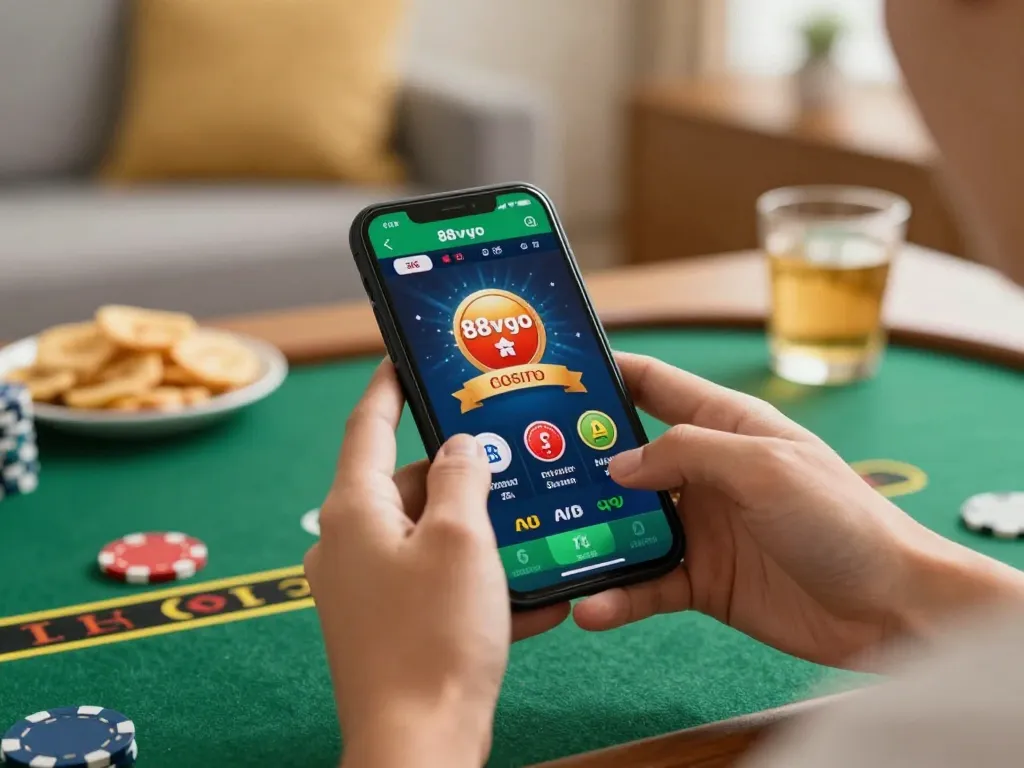 Experience the thrill of gaming with 88vvgo on mobile during a cozy night in
