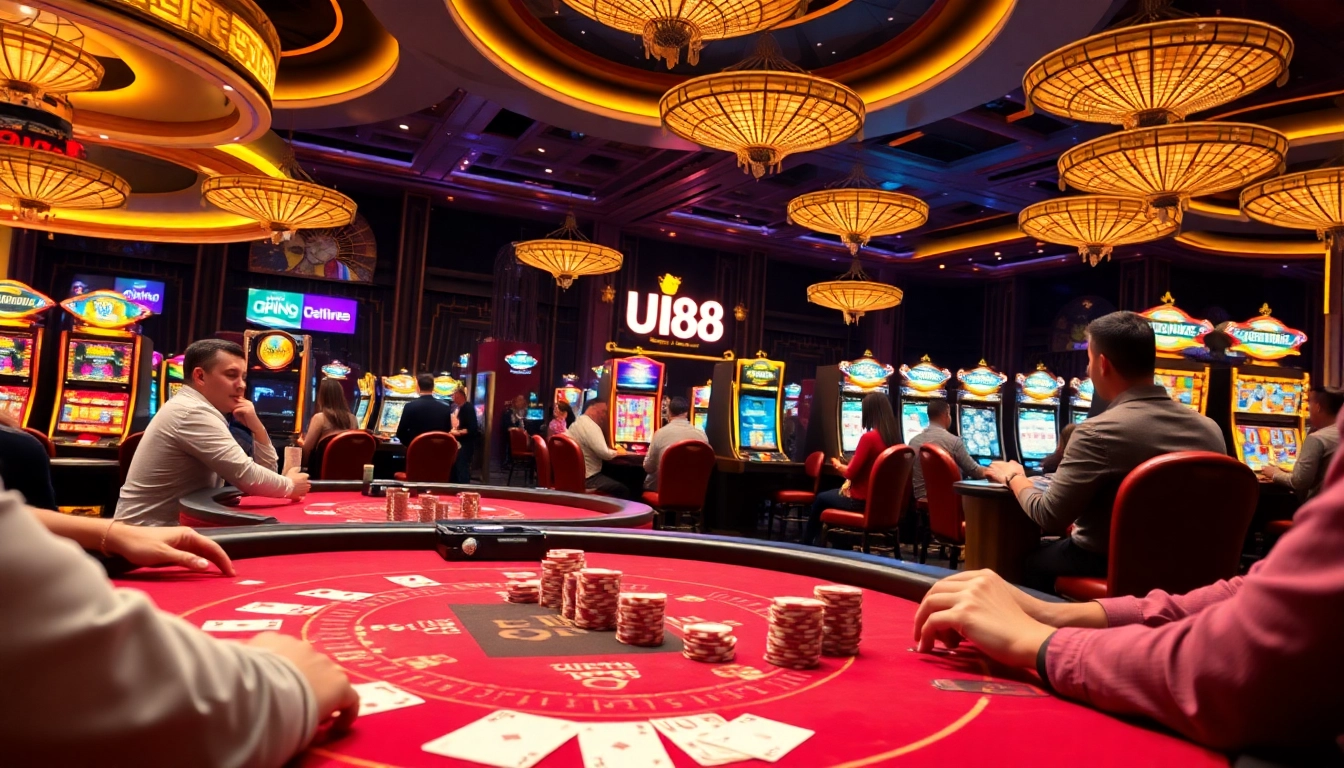 Experience the luxury of UU88 casino with thrilling games and engaging players.