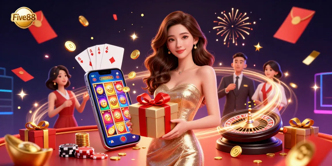 Engage with Five88 and enjoy vibrant casino action in this festive digital celebration.