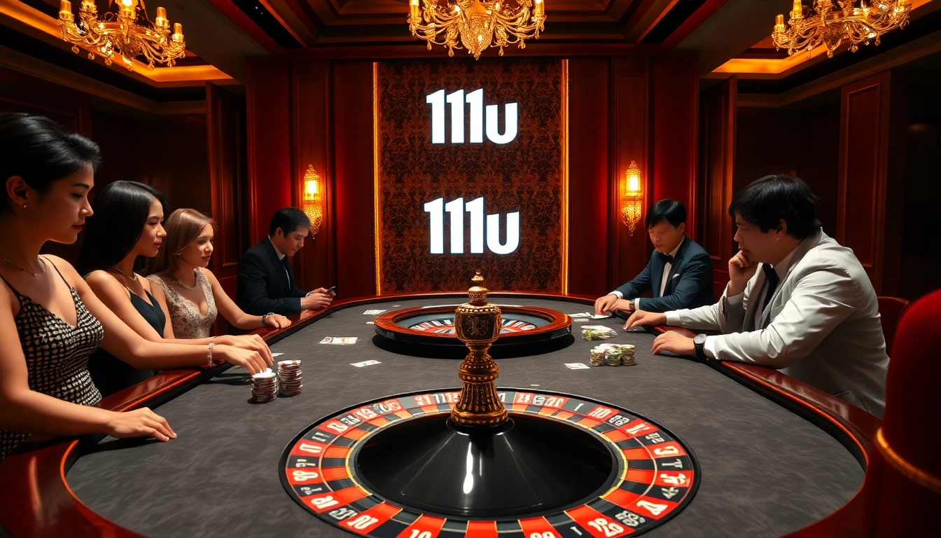 Experience the thrill of 11uu with engaging casino games and vibrant gambling atmosphere.