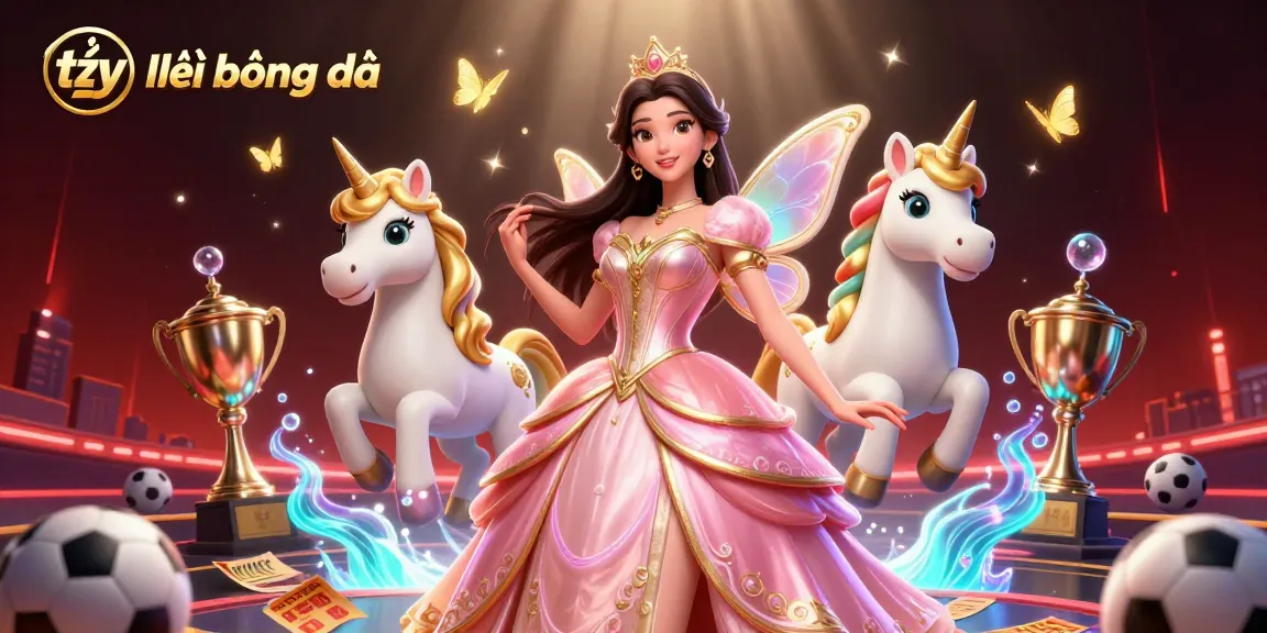 Bet on tỷ lệ bóng đá with vibrant sports betting scene featuring a glamorous Asian woman and dynamic elements.