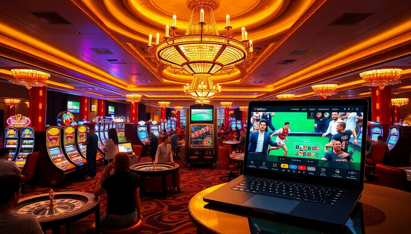 Experience exhilarating moments at Vaoluoitv with vibrant casino games and live sports streaming.