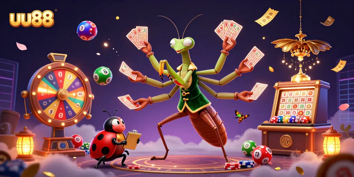 Experience exciting gameplay at uu88 with professionals dealing cards and vibrant lottery fun.