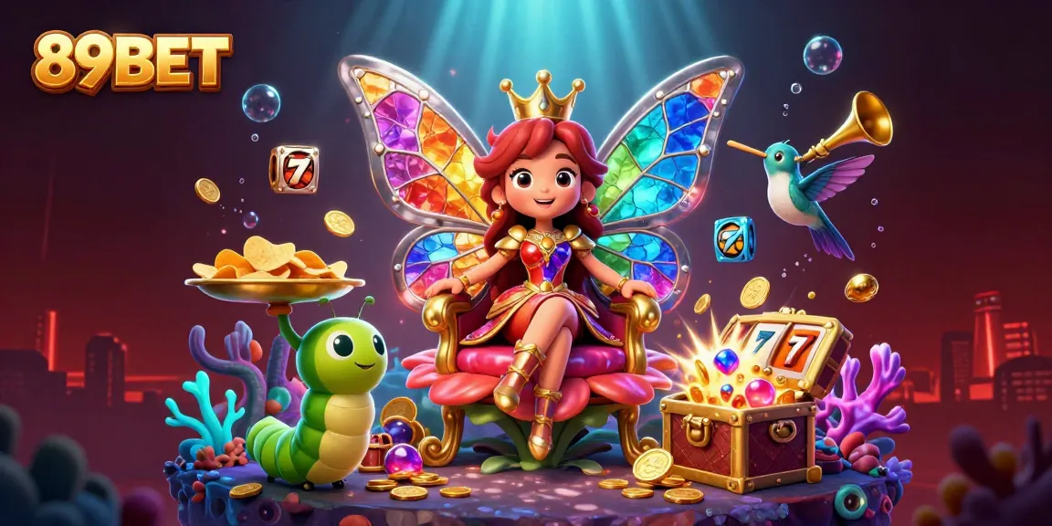 Experience thrilling gameplay and jackpots with 89BET's vibrant casino world filled with treasure.