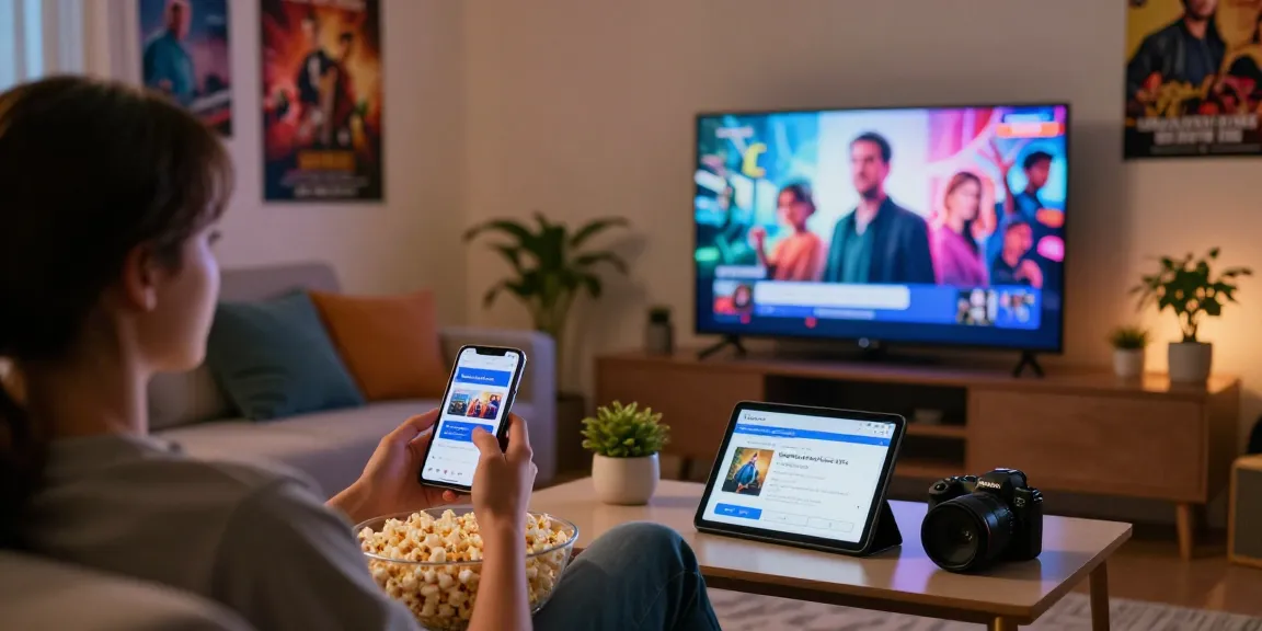 Pikashow APK download for watching movies with a cozy home setup.
