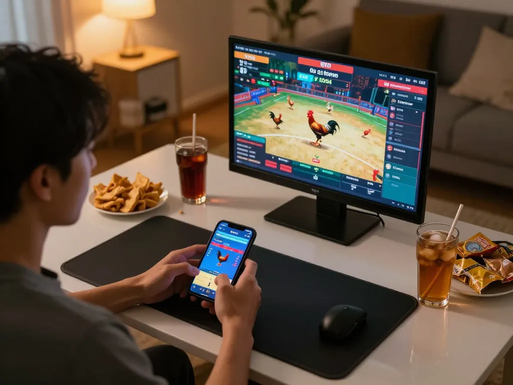 Engaging gameplay experience with Đá gà thomo on mobile, highlighting strategy and excitement.
