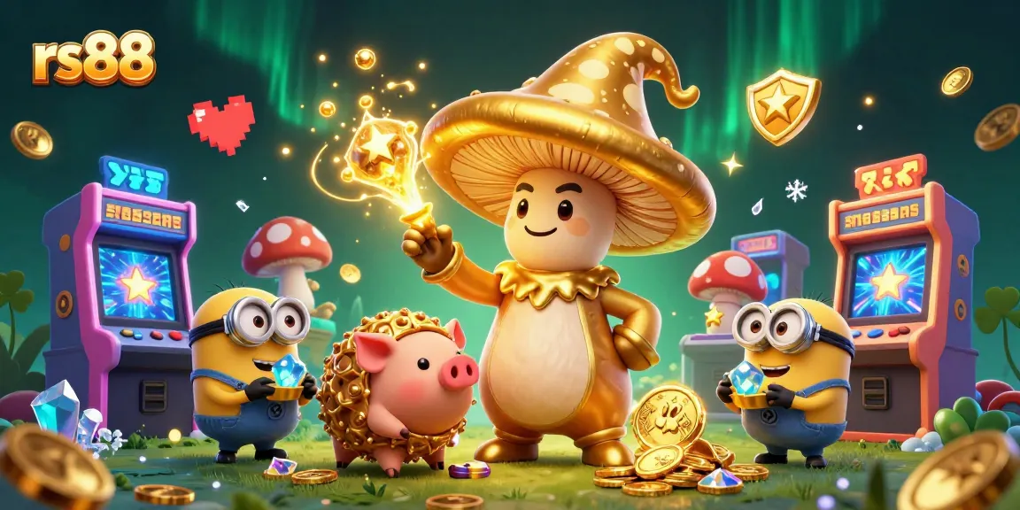 Experience thrilling gaming action with rs88 in a dynamic 3D casino world filled with magic and treasure.