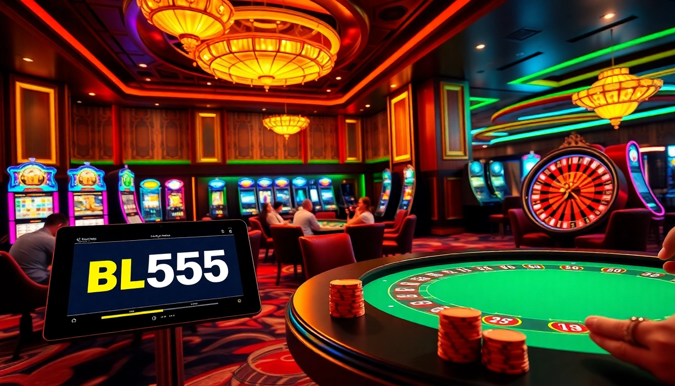 Experience the thrill of gambling at BL555 with exciting games and luxury ambiance.
