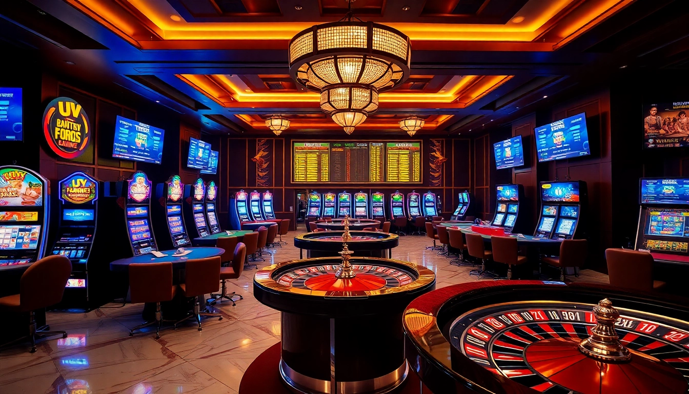 Engage in winning strategies at https://nhacaiuytinvn.us.com/ amidst a vibrant casino atmosphere.