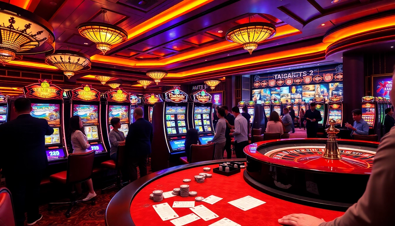Experience the thrill of winning at https://nohudoithuong.us/ with dazzling slot machines and excited players.