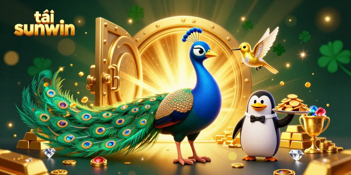 Experience exciting gameplay with tải sunwin featuring vibrant casino characters and treasure elements.