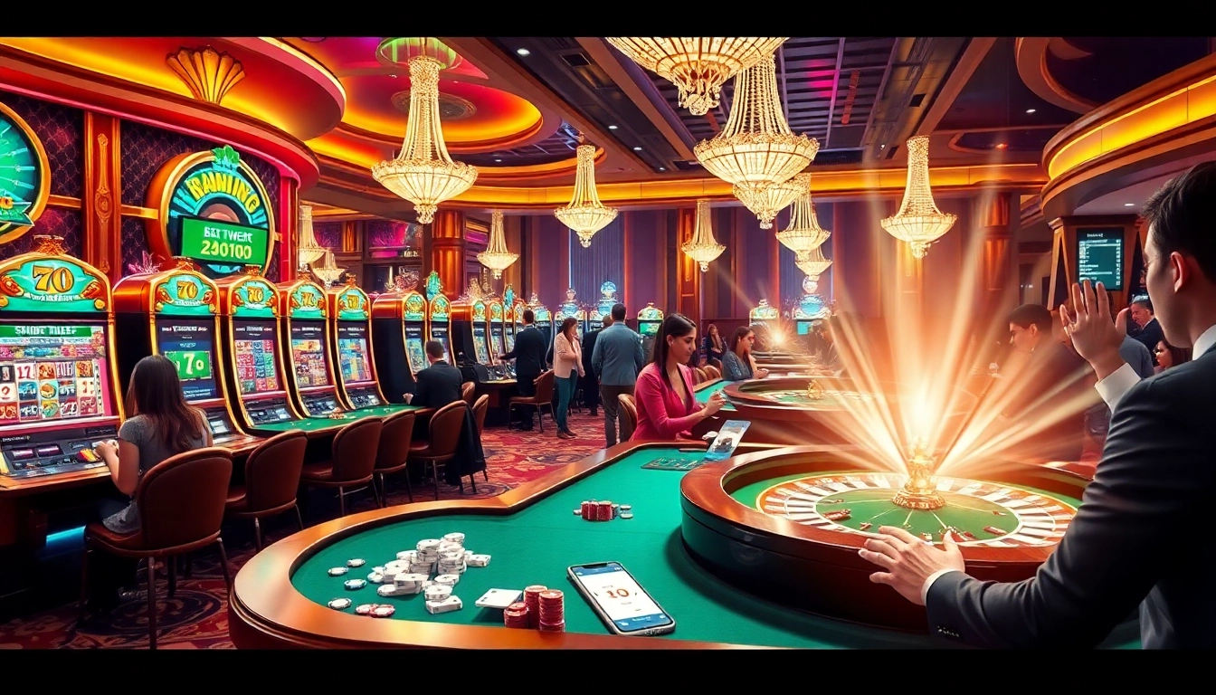 Experience the excitement of vào SHBET mới nhất with vibrant casino games, stylish patrons, and winning moments.
