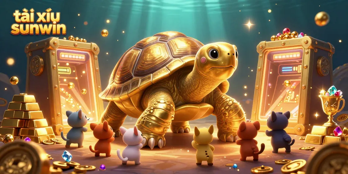 Experience thrilling gameplay at tài xỉu sunwin with a vibrant treasure-filled casino scene.