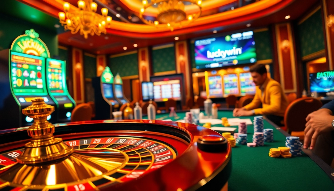 Experience the excitement of luckywin with vibrant casino games and thrilling gameplay.
